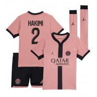 Maglia Calcio Paris Saint-Germain Achraf Hakimi #2 Terza Divisa Bambino 2024-25 Manica Corta (+ pantaloncini)